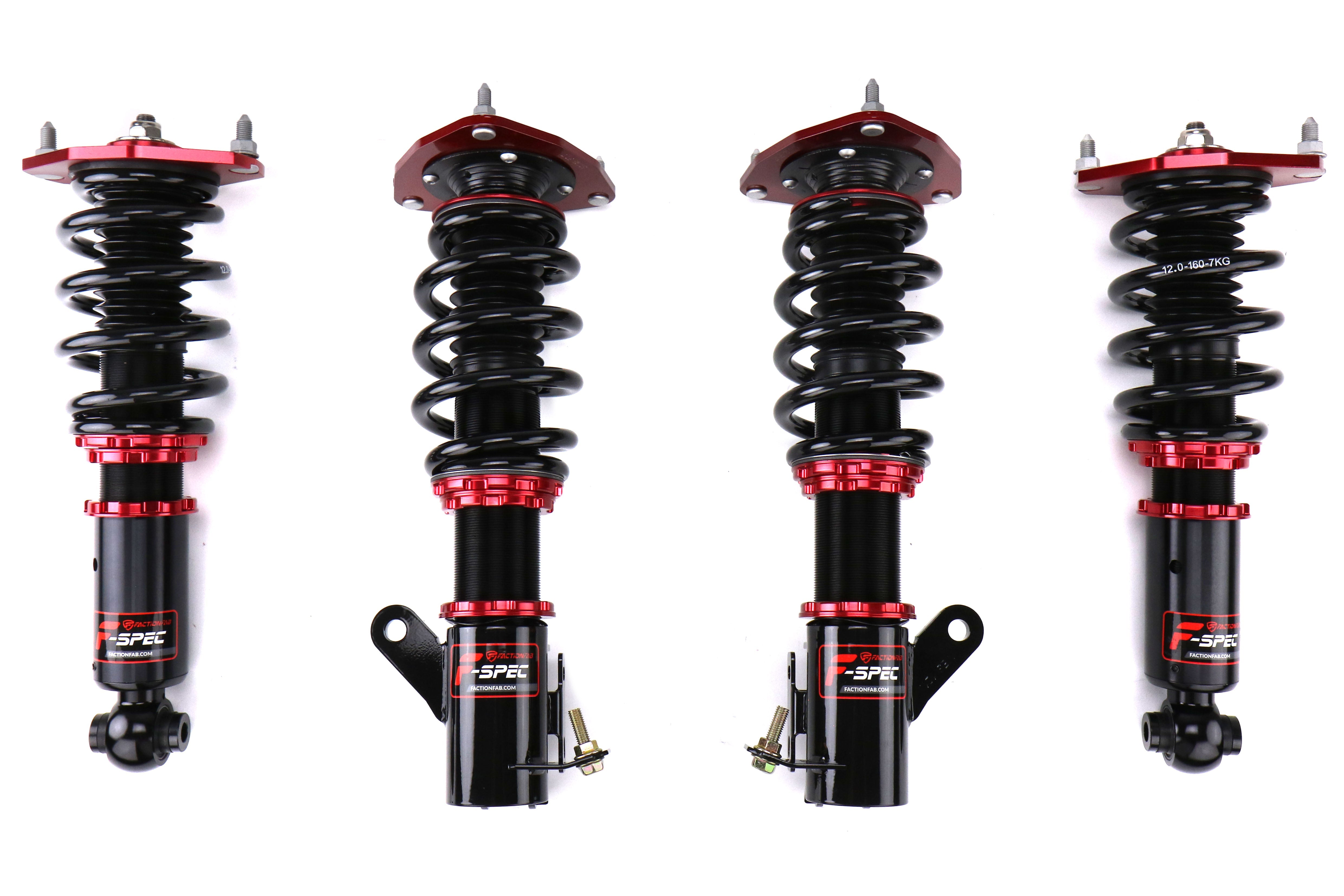 FactionFab F-Spec Coilovers - 2013-2016 Scion FR-S / 2013-2022 Subaru BRZ / 2017-2021 Toyota 86 / 2022 Toyota GR86